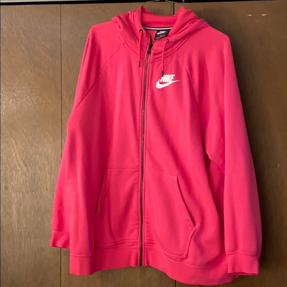 Women’s 3X Nike Pink Hooded Jacket